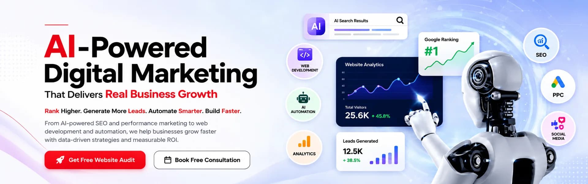 AI-powered digital marketing that delivers real business growth